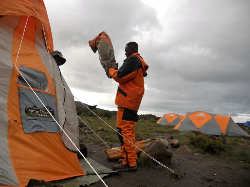 dedicated campsite managers ensure proper setup of all camps 1